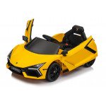 Elektrické autíčko - Lamborghini Revuelto - žlté